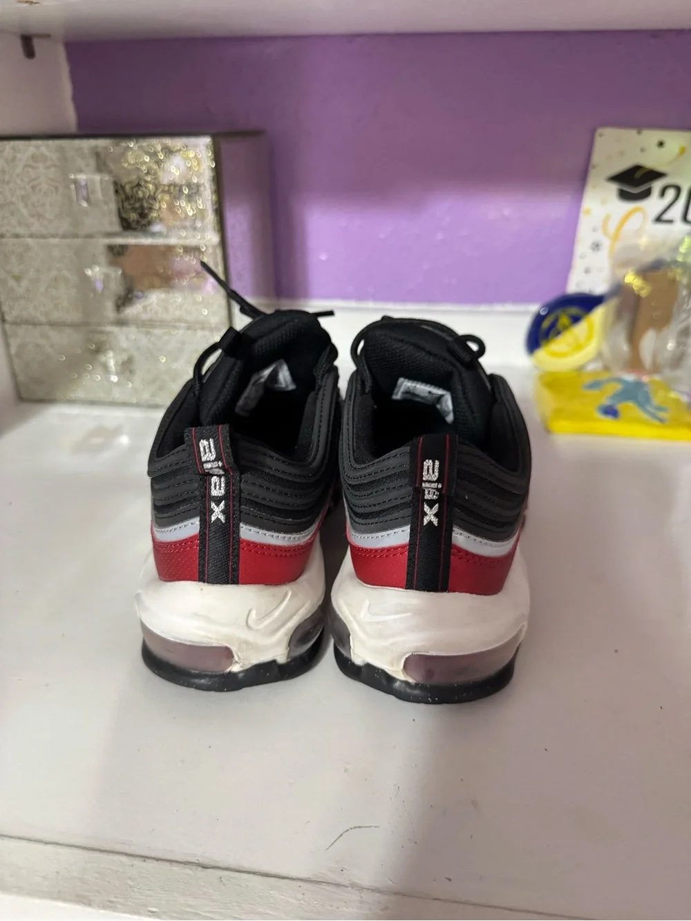Nike Men’s Air Max 97 - Black/Red